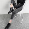 2022 Winter Korean Stytle Fashion Keep Warmhigh Waist Comfortable Loose Casual Denim Pants Warm Fleece Harajuku Streetwear Jeans