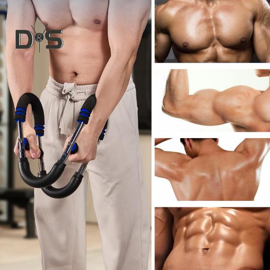 Ćwiczenie ramion Twister z uchwytem piankowym 40-50 kg Regulowany drążek do ćwiczeń klatki piersiowej Wzmacniacz mięśni przedramienia i tricepsów Ekspander klatki piersiowej Sprzęt do ćwiczeń domowych