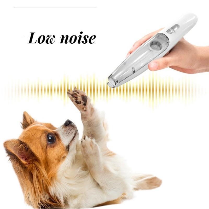 USB Rechargeable Pet Hair Clippers Pet Shaving Pet Grooming Trimmer Suctionable Pet Hair For Cats Dogs Foot Hair Pet Grooming Kit