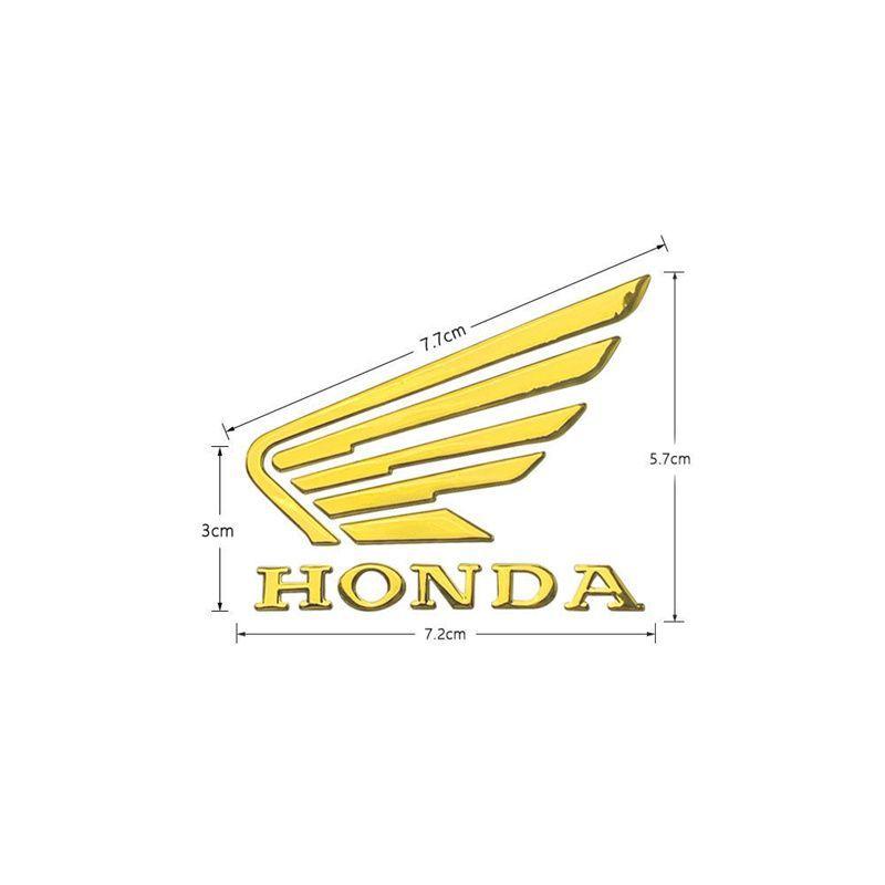 Suitable For Honda Motorcycle Decoration Stickers Round 3D Stick Logo CBR600RR CBR600RCBR500RCBR1000RRCB190SSPcx125 Accessories
