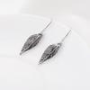Trendy Leaf Necklace & Earring Set: European & American Fashion Jewelry