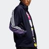 Adidas Originals Trefoil Stand Collar Casual Sports Jacket Men Outerwear Navy-Blue FM1524