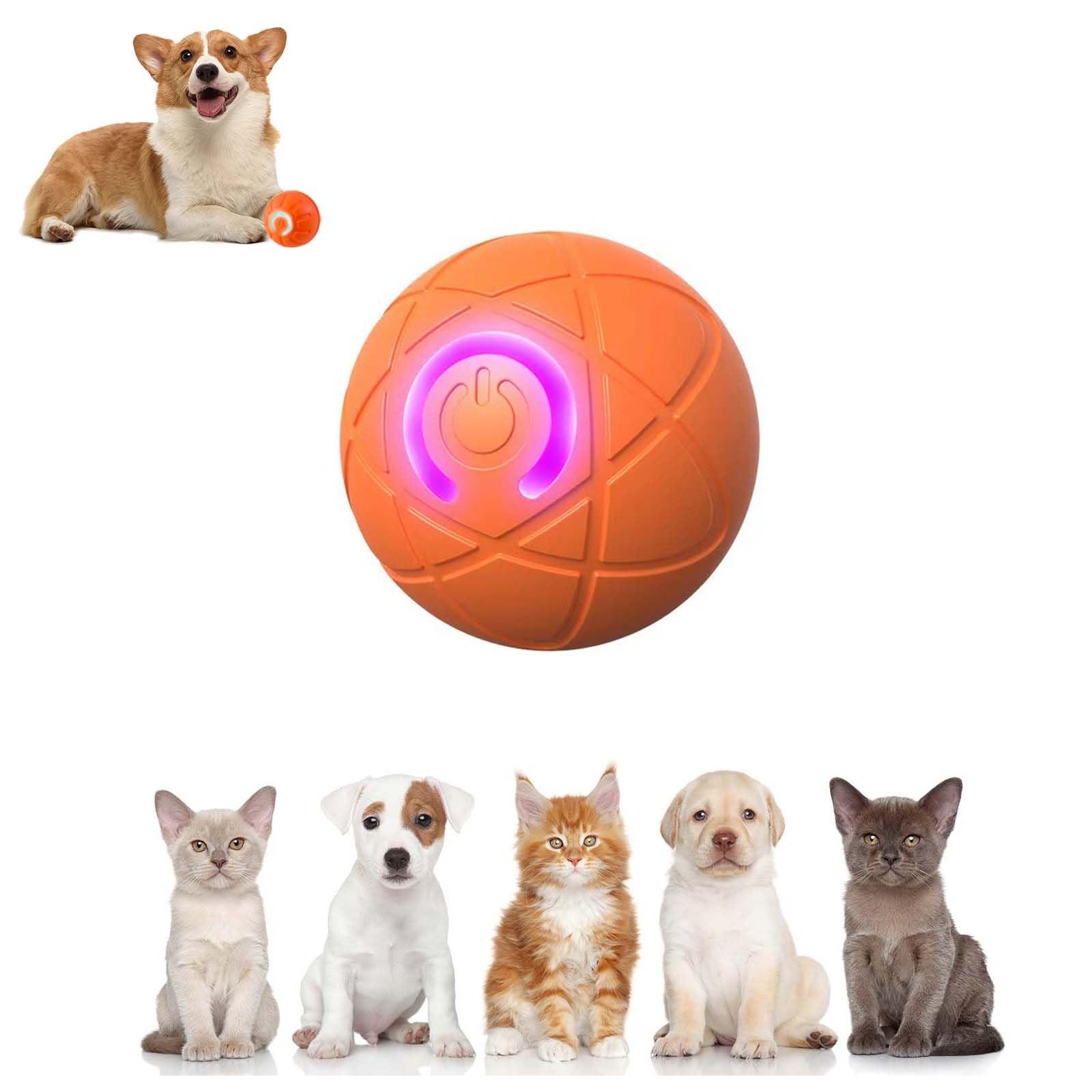 

Игрушка для собак «Трясущийся мяч», игрушка для собак «Трясущийся мяч», трясущийся мяч для собак, движущаяся игрушка для собак «Трясущийся мяч», автоматически движущаяся игрушка для собак «Мяч для маленьких, средних и больших собак» One Size шафрановый