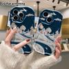 Phone Case: 2D Flat Design, Fits iPhone 12 To 18 Pro, Phone Decoration, Winter Moonlit Village Theme, Halloween and Christmas Gifts