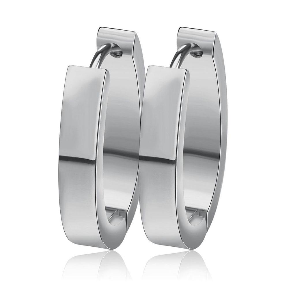 Stainless Steel Earrings Korea Temperament Earrings Titanium Steel Ear Bone Clip