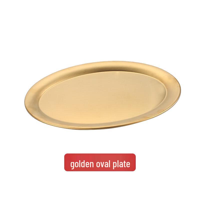 Stainless Steel Divided Dining Plate