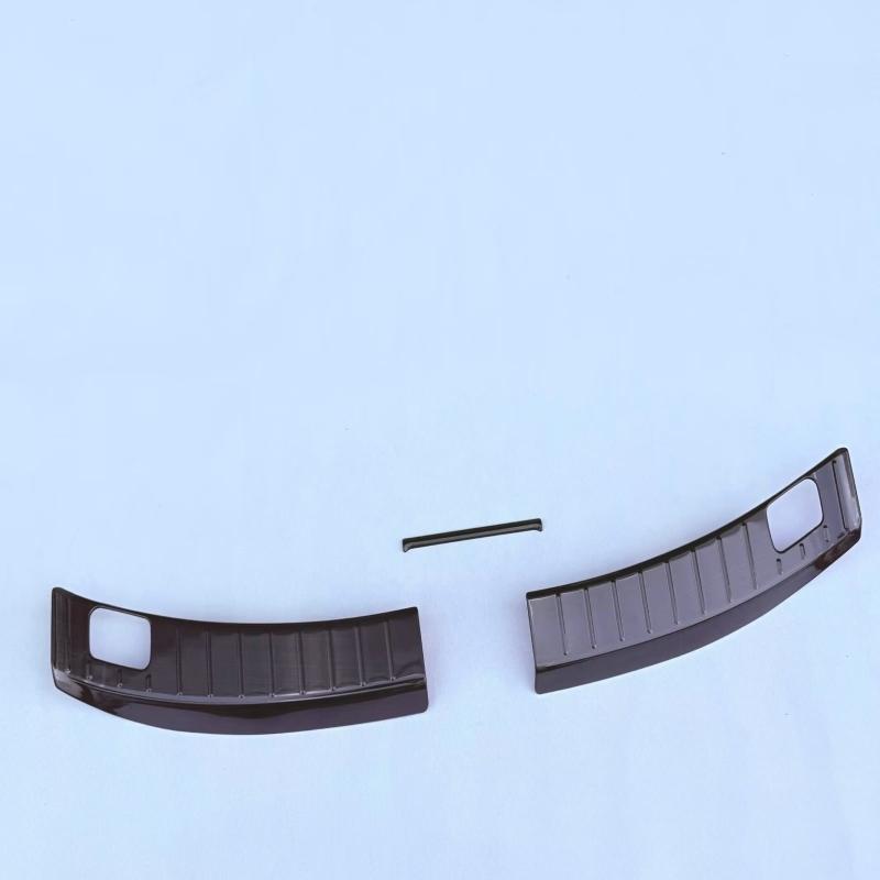 For Mazda CX-70 CX70 2024 2025 Stainless Steel Rear Bumper rear Door Inner Tail Prevent Scuff Plate Sill Guard Cover Trim