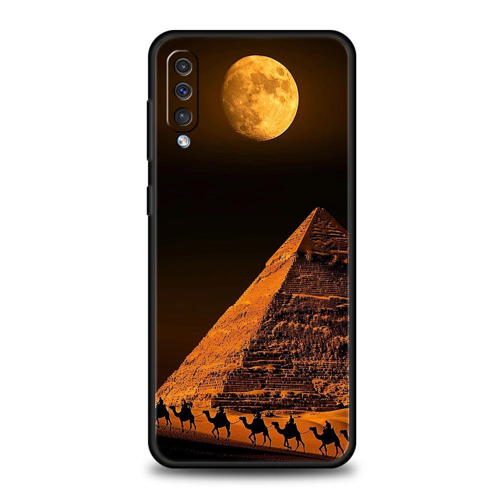 Ancient Egypt Egyptian God Case For Samsung A56 A36 A26 A24 A12 A14 A16 A50 A70 A20E A22 A40 A34 A54 A42 A52 5G A04s A06 Cover