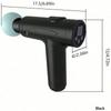 1pc Massage Gun, Deep Tissue Muscle Handheld Percussion Massager For Body, Back And Neck, Ultra Compact Elegant Design