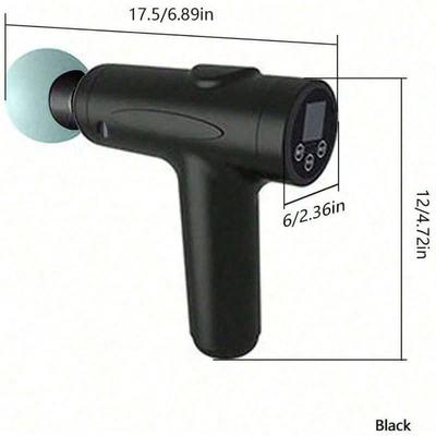 1 Stück Massagepistole, Handheld-Perkussionsmassagegerät für Tiefengewebe und Muskeln für Körper, Rücken und Nacken, ultrakompaktes elegantes Design