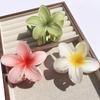 Neue Hawaiian Gradient Blume Haar Klaue Clip Frauen Mode Große Haar Clip Mädchen Haarnadel Barrettes Böhmen Haar Zubehör