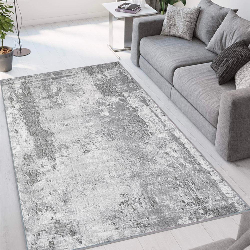 

Rovigo Home Моющийся ковер с принтом RVGHOME1063 50x80 серый