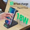 B20 For Samsung Watch Wireless Charger Phone Earphone Charging Stand