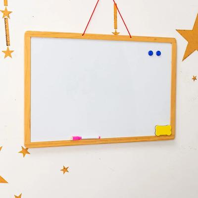 Hangend Zwartbord Whiteboard Magnetisch Slijtvast Schoolbord Hout Klein Houten Dubbelzijdig