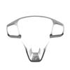 For Ford Fiesta MK8 2017-2019 Focus 4 MK4 2019-2025 Steering Wheel Panel Trim Frame Decoration Sticker Cover Accessories