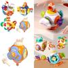 Educational Baby Grasping Ball Sensory Toy Six-sided Busy Cube For Early Learning