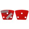 3PCS Trapezoid Diamond Floor Grinding Pad Disc #30 Grit Metal Bond Scraper