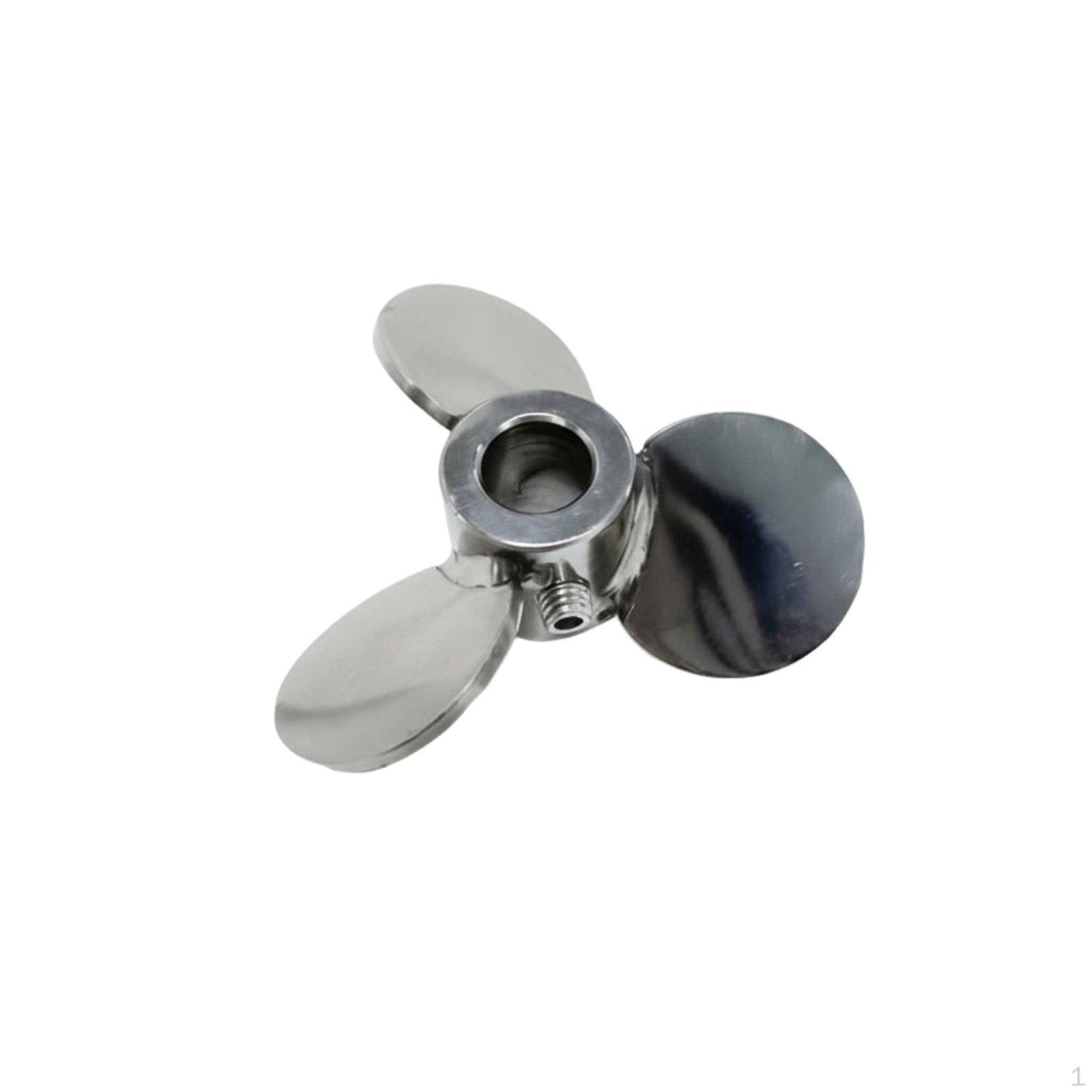 ThreeLeaf Stirring Impeller Food Grade 3Blades Mixing Propeller Stainless Steel Agitator Blades for D100 B16
