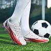 32-47 Unisex Düşük Üst Uzun Spike Futbol Ayakkabıları Erkek ve Kız Suni Çim Pratik Antrenman Ayakkabıları