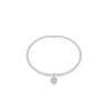 Swarovski Idyllia Charm Rhodium Heart
