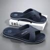 Size 48 Massage Slippers Men's Summer Indoor House Bathroom Bath Sole Acupoints Foot Therapy Non-slip Sandals Men Slippers Shoes