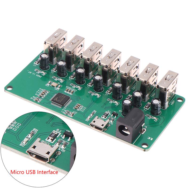 Usb 2.0 Hub Module 1 To 7 Port Usb Hub Seven Port Usb Splitter Module Expansion Applicable To Various Usb Interface Devices as the picture