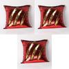 Glitter Cushion Cover With Sequins Cotton And Suede For Living Room Lounge