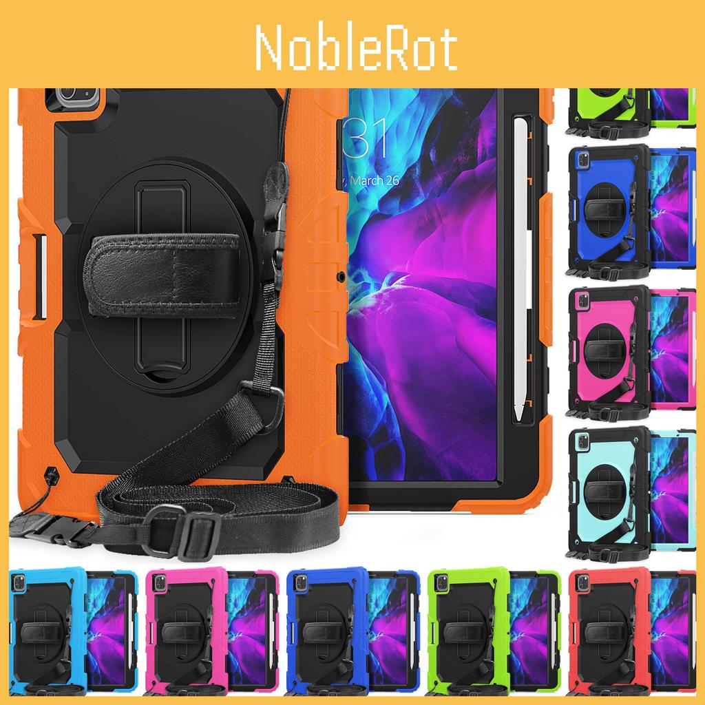 Air For Ipad 11 Case Silicone Anti Fall Rotating Bracket Protective Gift Cover