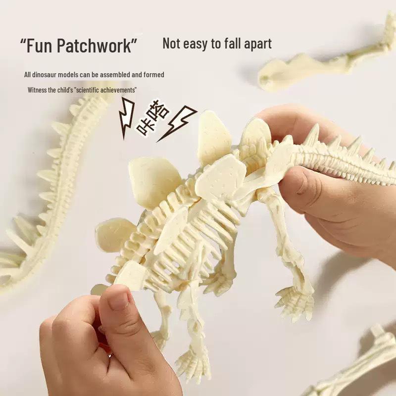 Dinosaur Fossil Excavation Kit: Educational Science Toy for Kids
