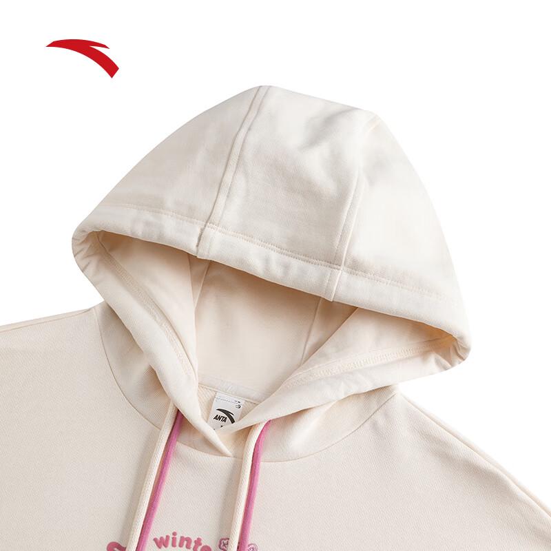 Anta X ZANMANG LOOPY Women's Printed Hooded Pullover Sweatshirt