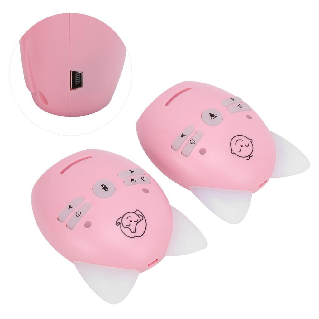 Koppeln Sie das kabellose WalkieTalkie mit dem Nachtlicht-Soundmonitor für die Familienkommunikation