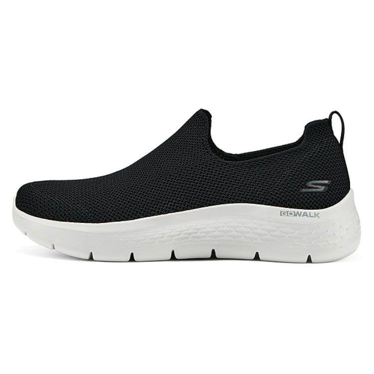 Skechers Go Walk Flex Mesh Fabric Simple Lightweight Shock Absorption Low Top Casual Shoes Women sneaker Black White 124973-BKW 36.5