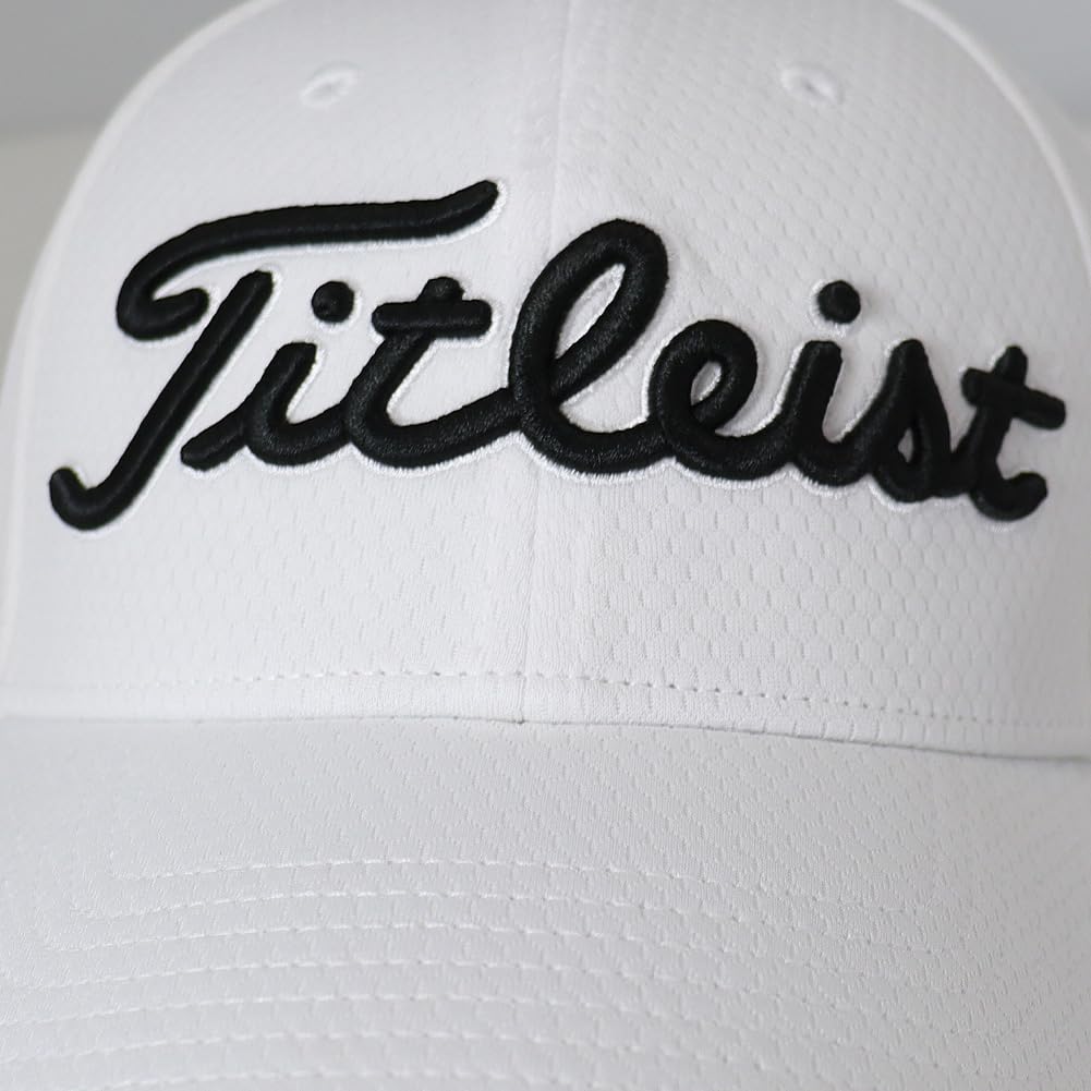 [Titleist] Men's Golf Cap Tour Elite Cap TH23FTEL (10) White x Black One Size [Parallel Import]