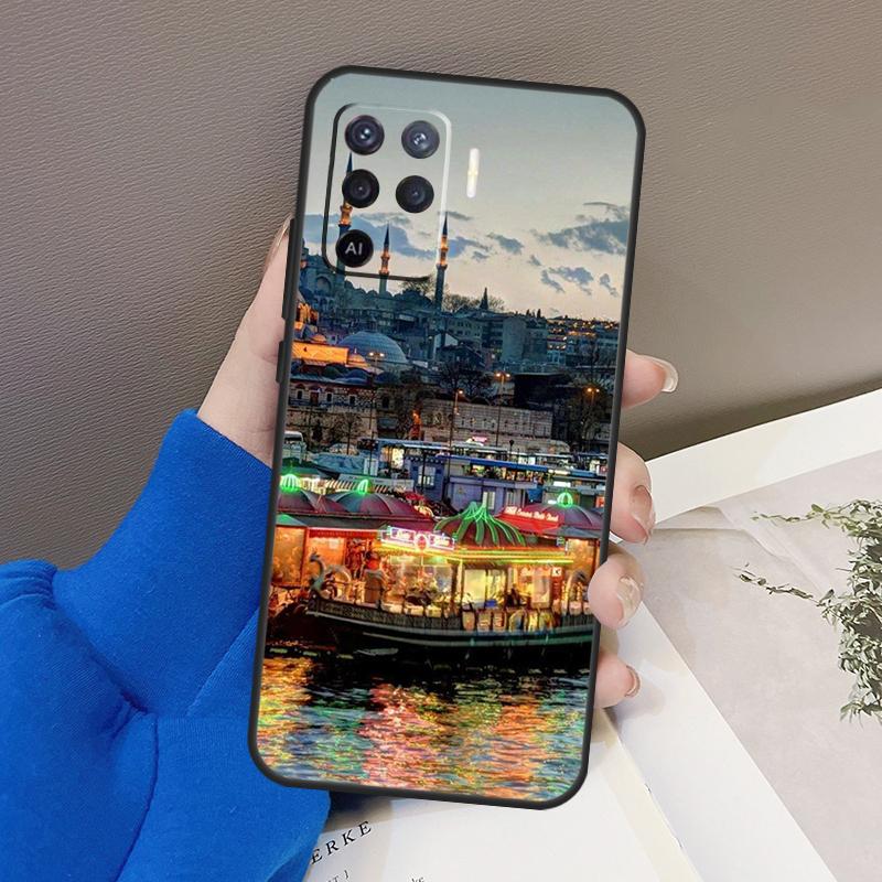 

Turkey Istanbul Scenery Building Case For Oppo A77 A57 A17 A60 A80 A40 A74 A54 A94 A78 A98 A18 A38 A58 A96 A76 A16 A15 A5 Pro OPPO A94 5G