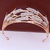 Luxurious and Fashionable Bridal Crown Wedding Dress Style Photo Crown Super Sparkling Rhinestone Tiara