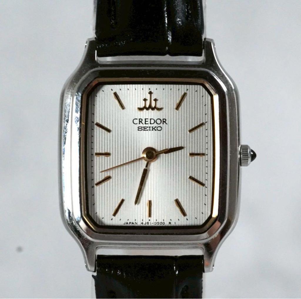 [USED] 255 SEIKO Credor 4J81-5020 Women's Watch, Working