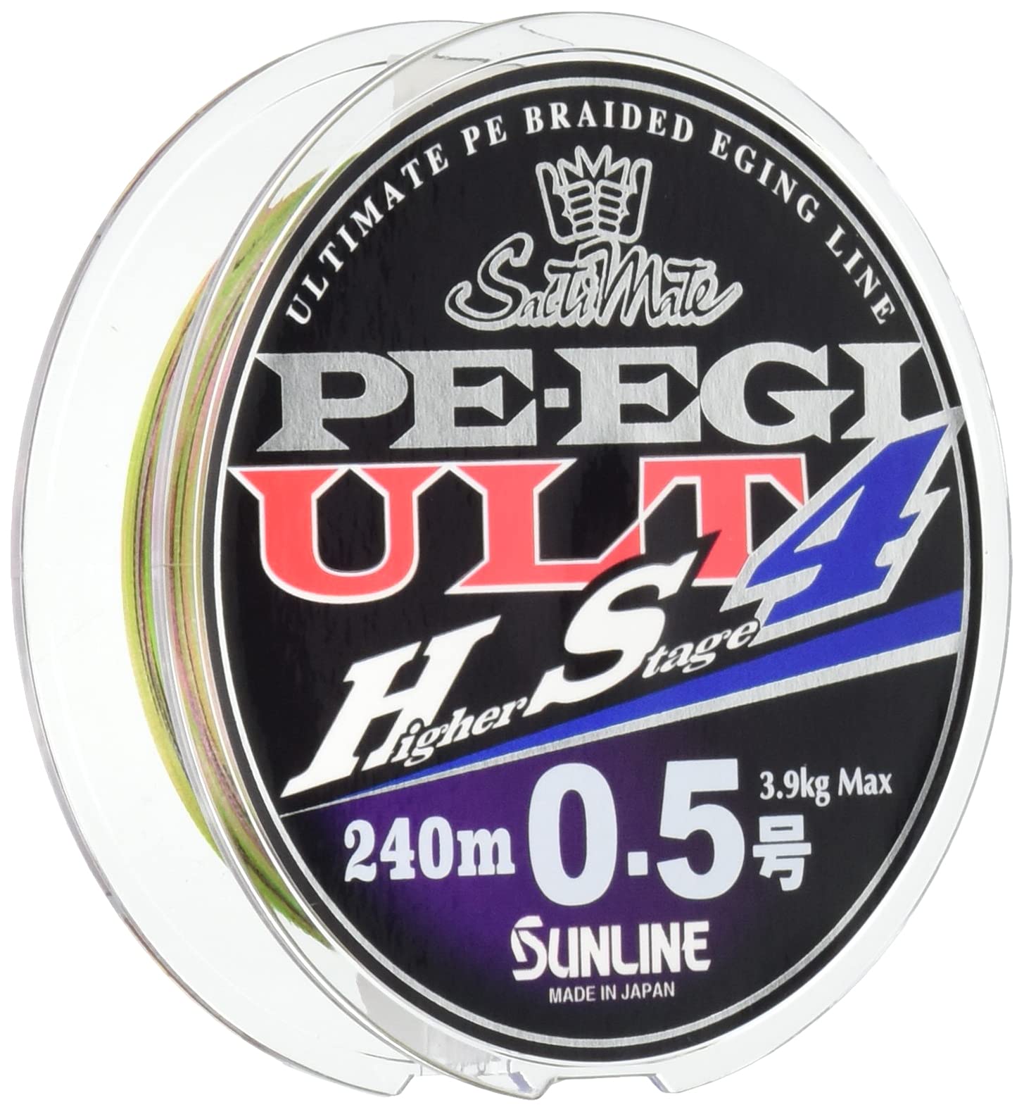 

SUNLINE Saltymate PE Squid Jig ULT HS4 240м 0.5 3.9кг Набор из 4 штук (Белый, Розовый, Светло-зеленый)