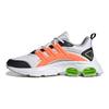 adidas Neo Quadcube CC Fabric Slip Resistant Low Top Marathon Running Shoes Women's White Orange Green FW7180
