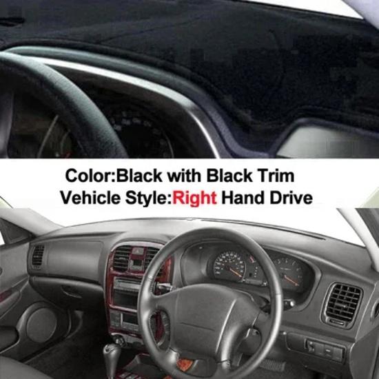 

Для Hyun dai Sonata Sonica EF 1998-2005 LHD RHD Солнцезащитный козырек 2004 2003 2002 2001 2000 1999 Чехол на приборную панель автомобиля Коврик на приборную панель Ковер Накидка Black RHD