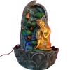 Buddha Statue Water Fountain for Living Room Home Decor Decoration Table Top Indoor Outdoor Gift Gifting Items