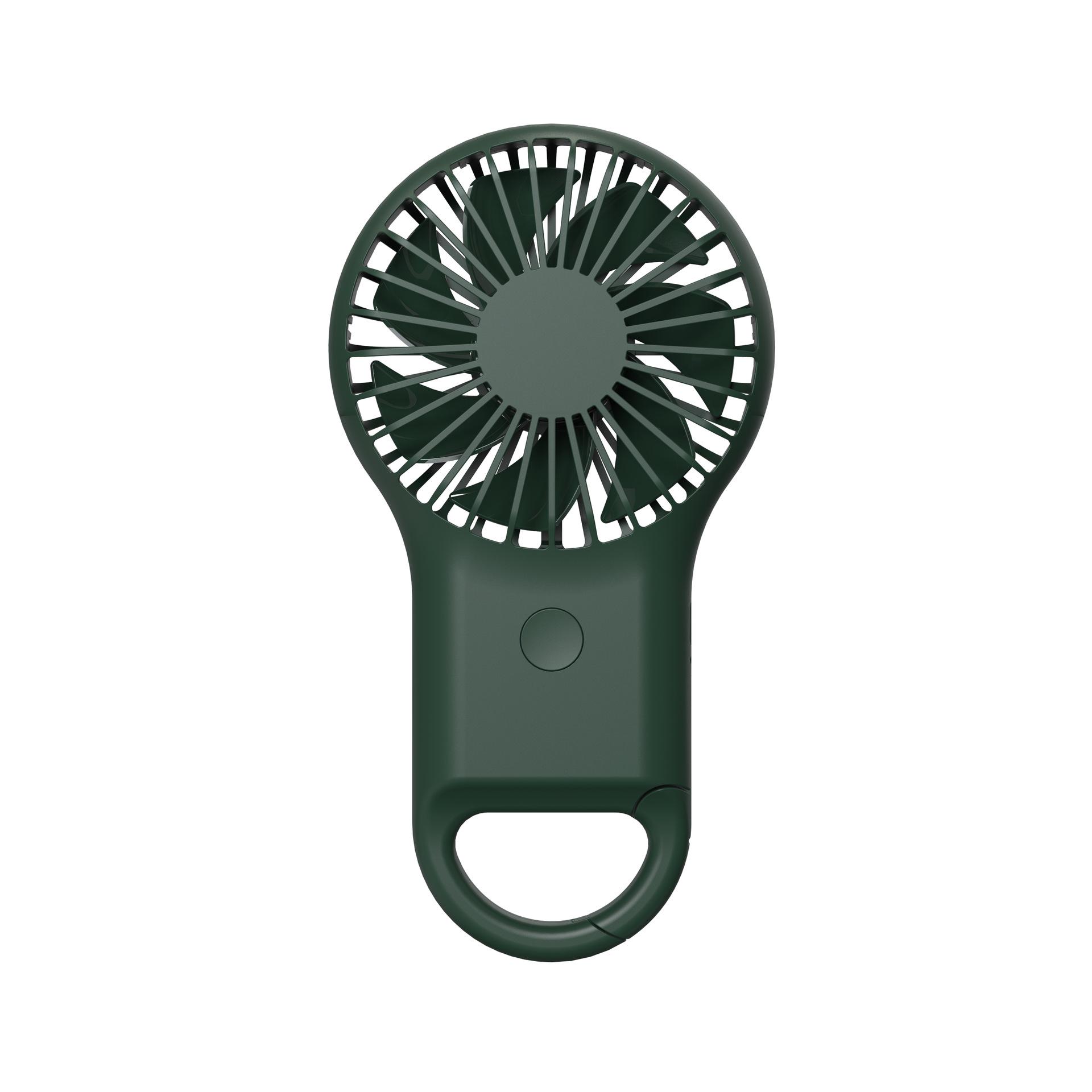 New Le You Kou handheld mini fan, silent high wind USB charging, outdoor hiking, creative gift for graduation season