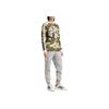 Adidas Originals Multicolor Letter Print Camouflage Long Sleeve T-Shirt Men Tops Green IS2921
