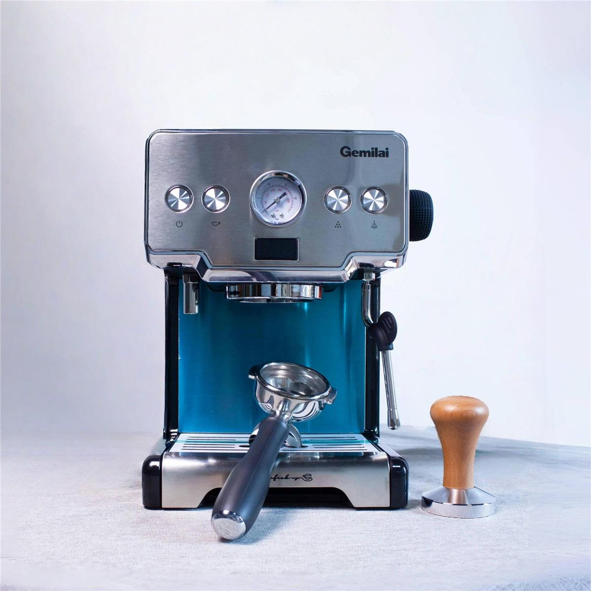 

Кофемашина G3605 с 58-мм портафильтром, PID-регулированием и паровым соплом – 15-барный итальянский насос для домашнего использования