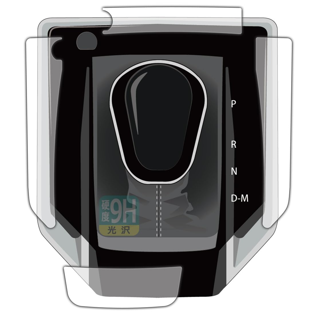 

PDA KOBO Оригинальные запчасти Subaru Impreza Индикатор переключения передач 35170FL003 Совместимый с 9H Высокая твердость [Глянцевый] Защитная пленка Сделано в Японии