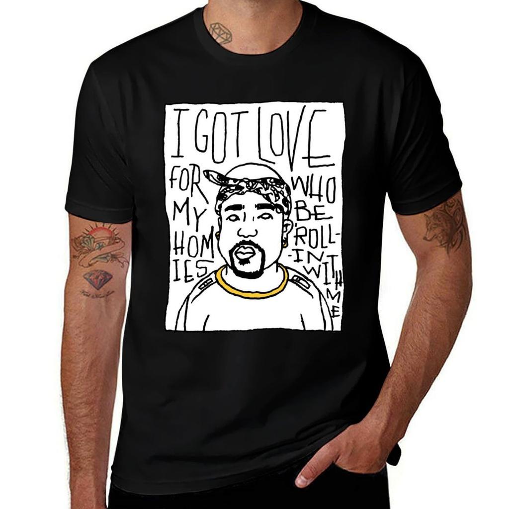 Nate Dogg Tshirt Urban Casual Loose Fit Tee