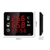 Digital Hygrometer Outdoor Indoor Sauna Thermometer WIth Alarm Digital Wall Clock Temperature Meter And Sensor