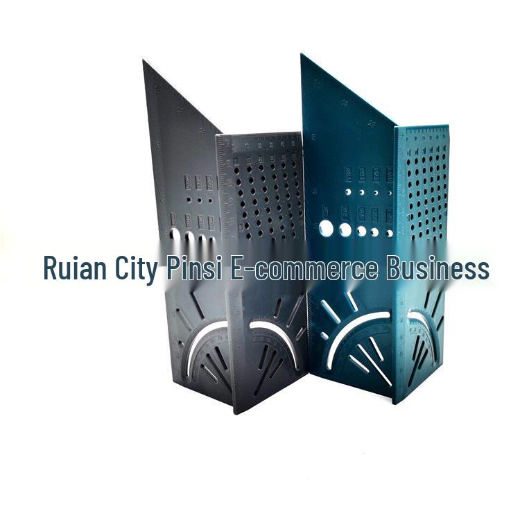 

3D High Precision Mitre Angle Ruler for 45 & 90 Degree Measurements темно-зелений колір