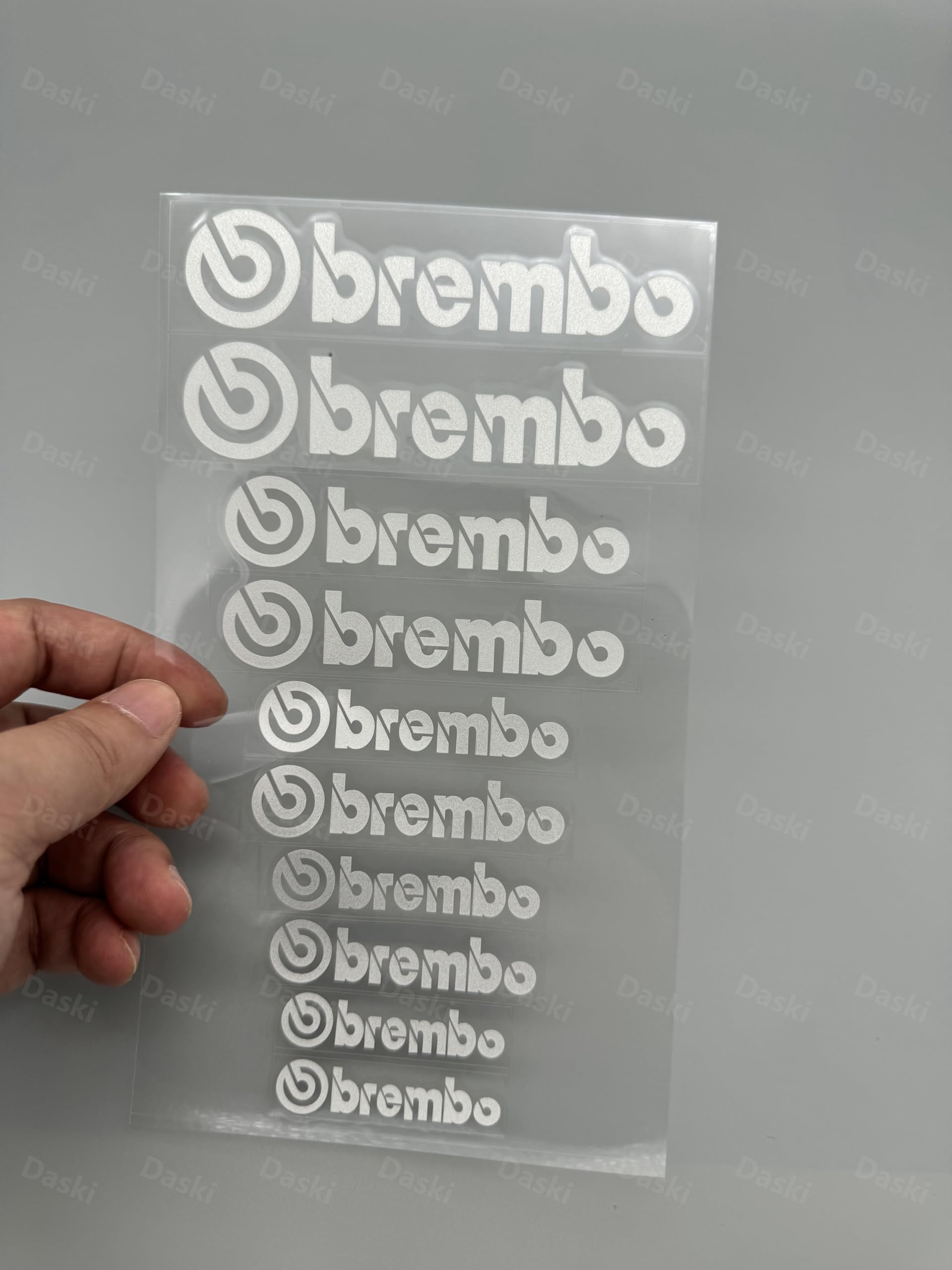 Caliper Sticker Brembo Sticker for Brake Caliper High Temperature Resistant brembo