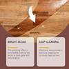 High-Quality Solid Wood Furniture Polish & Brightener, Glossy Polish for Maintaining Solid Wood Floors And Furniture.with sponge