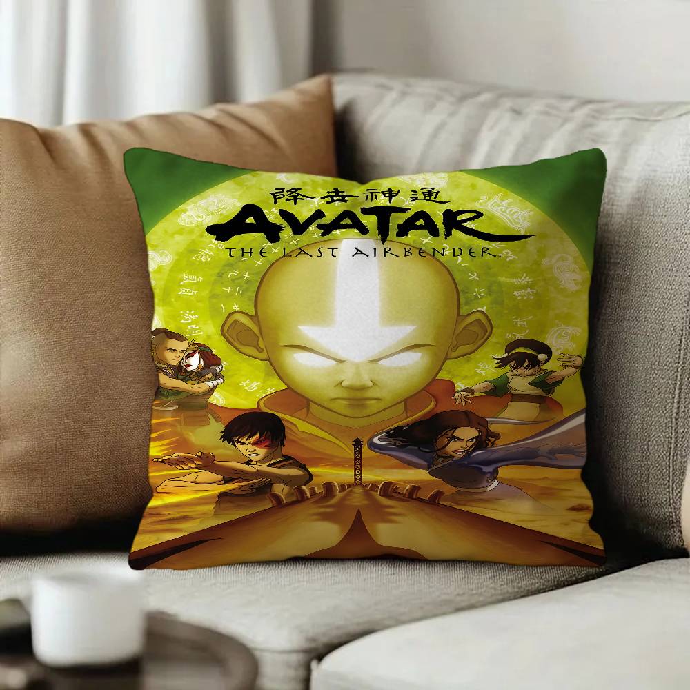 AAvatar The Last AAirbender Cushion Cover Inches Farmhouse Decor Home Throw Pillow Covers for Couch Decorations
